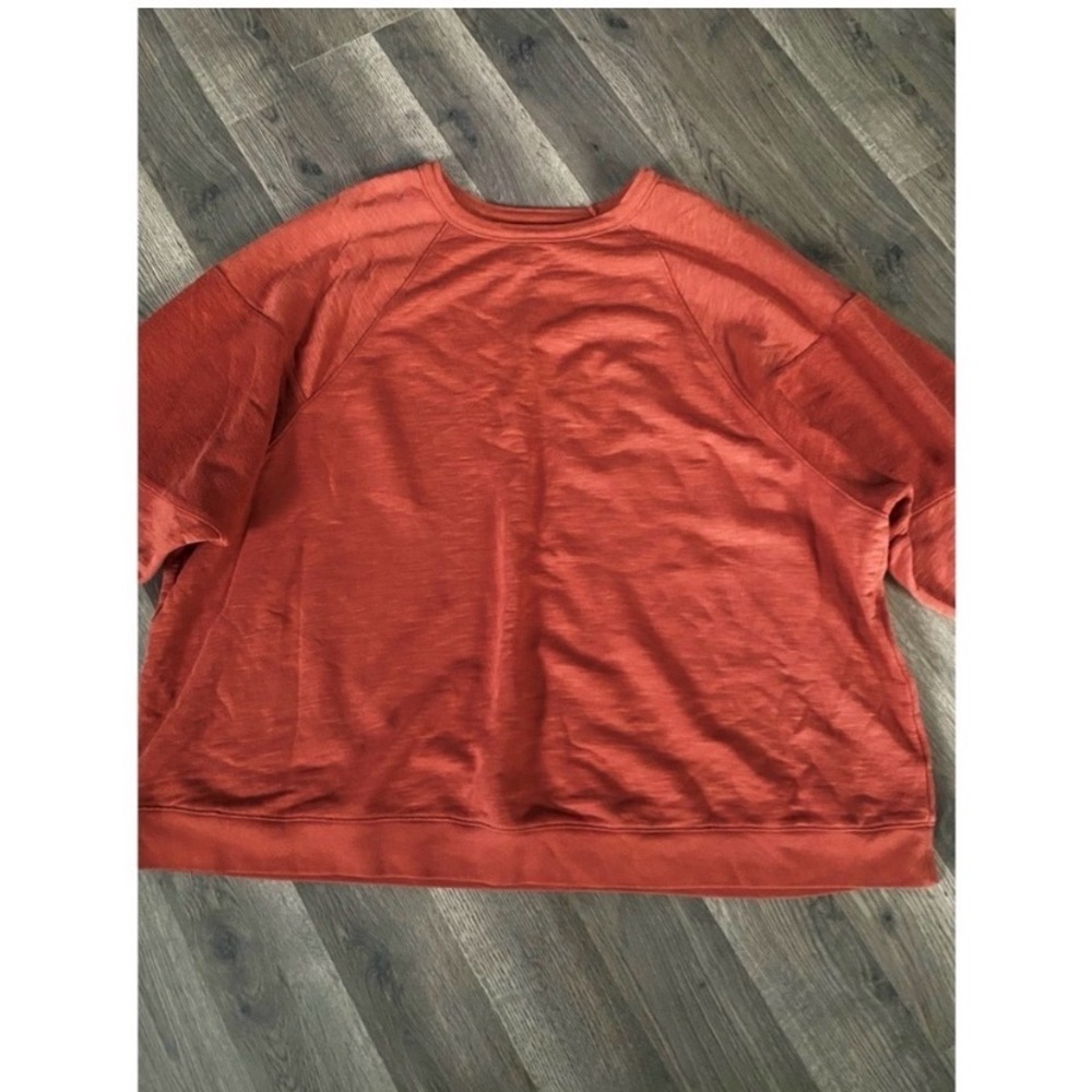 MADEWELL Burnt Orange Boho Crewneck Sweatshirt - Picture 9 of 11